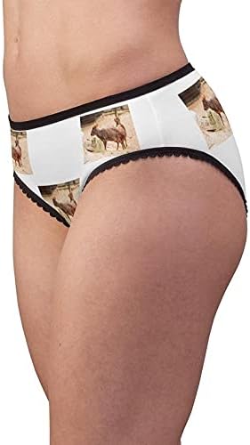 Pudu Panties, Pudu Underwear, Briefs, Cotton Briefs, Funny Underwear, Panties For Women