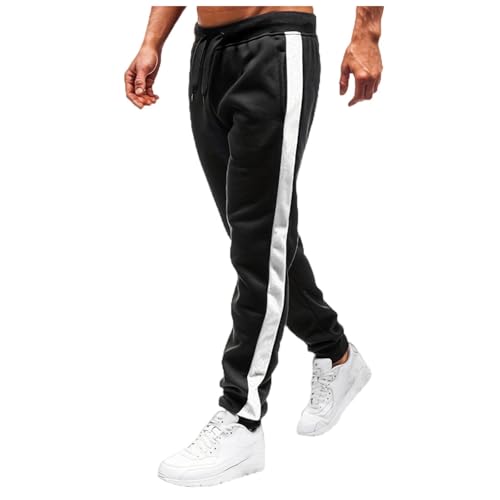 ジョガーパンツ メンズ 冬 スウェットパンツ フリース 暖かい 防寒 ワイドパンツ ウエストゴム 調整紐 着やすい ジャージ 下 柔らかい肌触り 快適 秋服 冬服 パッチワーク シンプル ズボン ゆったり 大きいサイズ カジュアル 普段着 スポーツ 筋トレ