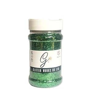 Glitter PVC Green,250G