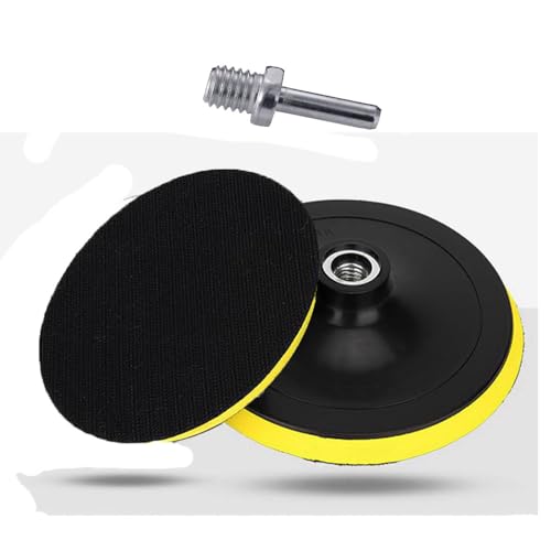 Image of MLD 5 Inch Sanding Polish Pad Hook&Loop Backing Sander Female Thread M10 BPCP-101 (5inch,M10 Plastic) Pack of -1