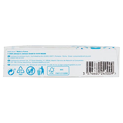 Miniatura 6 de Tampones OB ProComfort Ultimate Comfort (1 x 16), tampones de absorbencia normal sin sustancias químicas nocivas ni fragancia, tampones sin aplicador no blanqueados con cloro (Paquete de 4)