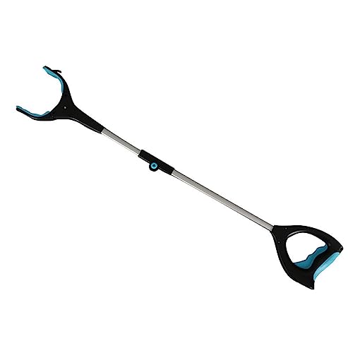 Image of SYGA 1 Piece Extending Kitchen Picker Claw Pick Up Rubbish Helping Hand Tool Garbage Picker(Blue)