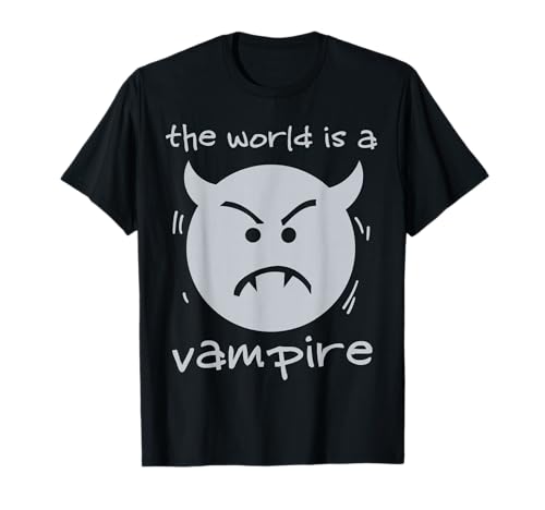 Alternative The World is a Vampire 90s Grunge Rock T-Shirt