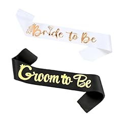 Bridal+groom Sash 2pcs