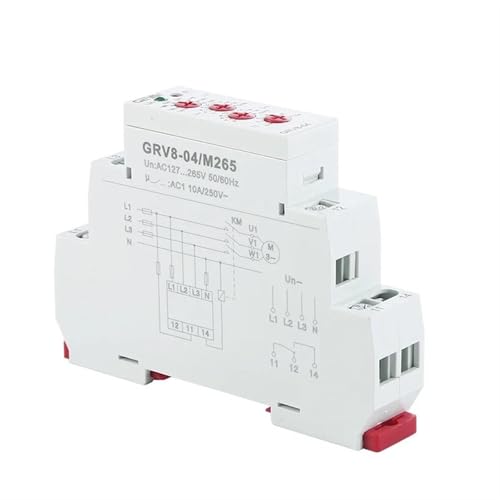 Relais de contrôle de tension triphasé GRV8-04 évite la panne de phase - 2