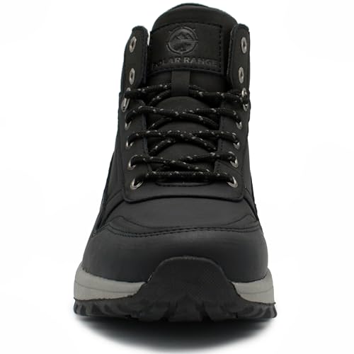 Mens Vulcan Winter Boots Waterproof Ankle Hiking and Snow Boots with Insulated Lining and Anti‑Slip Rubber Outsole4