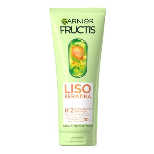 Garnier Fructis Nº2 Acondicionador Liso Keratina para cabello encrespado