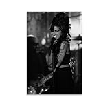 Amy Winehouse Musikposter auf Leinwand, Wandkunst, 