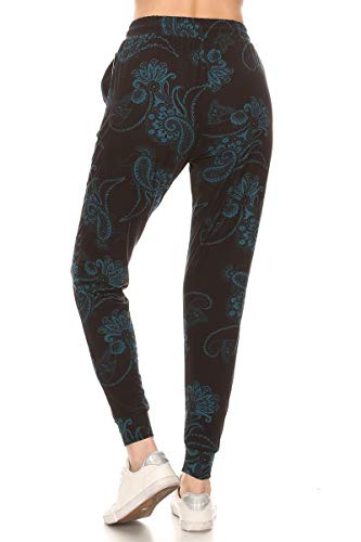 Image of Leggings Depot Premium Jogger Women's Popular Print High Waist Track Pants(S-XL)