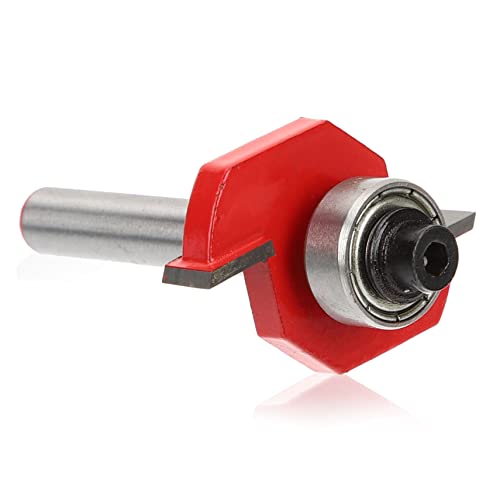 AUTSUPPL Trimming Cutter Router Bit 6.3mm t Slotting Router Bit Wood Working Grooving Bit Woodworking Milling Cutter Heat Resistant Performance Enhancer Craftsmanship
