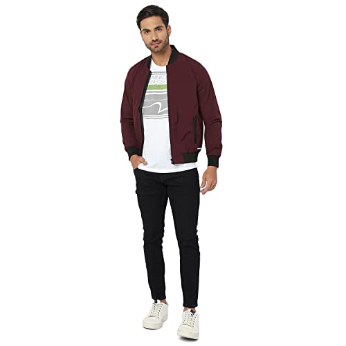 Image of Spykar Men's Cotton Blend Standard Length Jackets