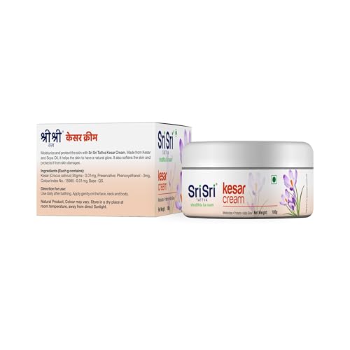 Image of Kesar Cream - Moisturiser, Protects & Adds Glow, Each 100g (Pack of 3)