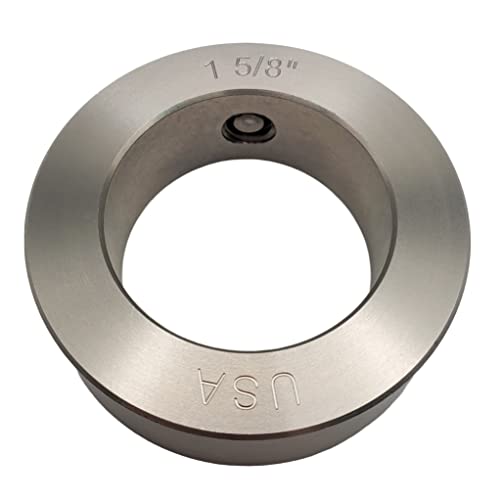 Collier d'arbre à vis avec alésage 4,1 cm en inox 303 pour un serrage d'axe ultra stable