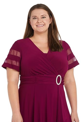 Image of R&M Richards Women's Allegra Cascade Dress