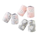 [Outanaya] 3組防水可愛いアームスリーブ双 子供用長袖保護カバー 男の子と女の子向け アームカバー 誕生日やクリスマスに 漫画デザインで汚れを防止