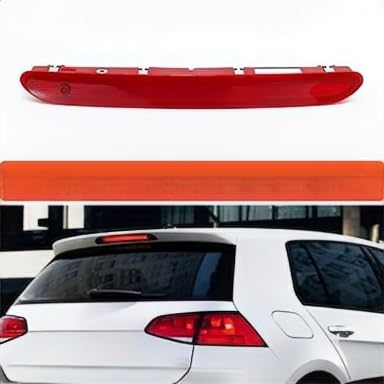 Generisch Dritte Bremsleuchte für VW Polo 6R / 6C 2009–2023, Ersatz Bremslicht 5K0945087B, Rot, IP67, Hochhellig