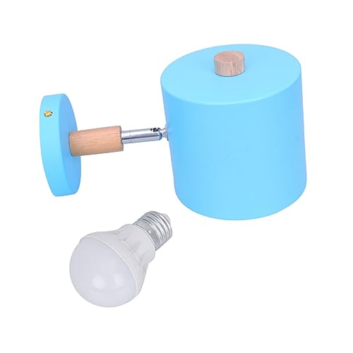 Homoyoyo lámpara de pared creativa dormitorio lampara pared flexo pared halls Lámpara de pared nórdica bollos macarrones cama divan sillon cama luz de pared lámpara de noche divertida Blue