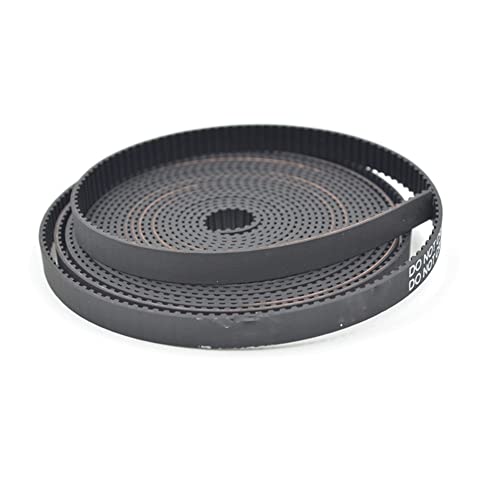 Zkenshan-3D Printer Timing Belt Trapezoid MXL Open Synchronous Timing Belt MXL-025 MXL-037 Rubber Neoprene Fiberglass Width 3/4.8/6.4/9.5/12mm Pulley, Synchronous Belts