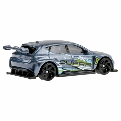 Hot Wheels Cupra e-Racer Nightspeed 5/10 Escala 1:64 Gris miniatura 3