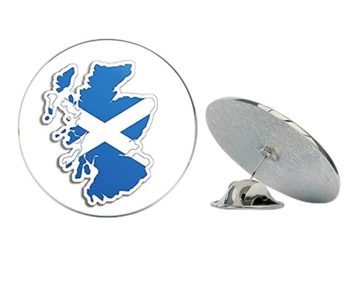 Scotland Shaped Scottish Flag (scot Shape) Metal 0.75