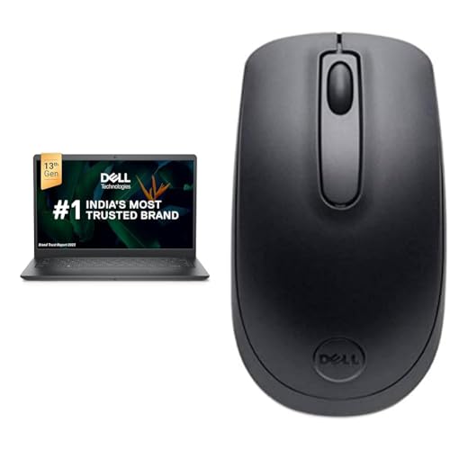Image of Dell Vostro 3430 Laptop, Intel I3-1305U /8Gb /512Gb Ssd /14.0 inch Fhd Wva Ag Narrow Border Wm118 Wireless Mouse, 2.4 Ghz With Usb Nano Receiver - Windows 11 Home
