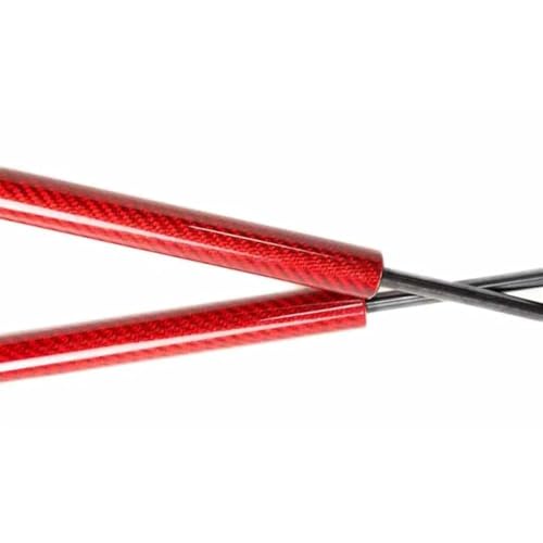 Vérins à gaz pour Suzuki Liana et Aerio SX 2001-2007 en fibre de carbone rouge pour hayon