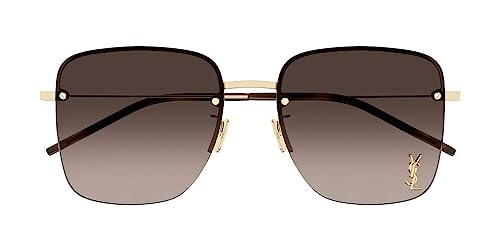 Yves Saint Laurent SL 312 M 008 Gold-Gold-Brown2