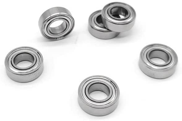 10Pcs SMR128ZZ CB Air Bearing ABEC-7 8x12x3.5mm Stainless Steel Hybrid Ceramic Bearing Dry Ocean Fishing Reels MR128