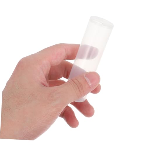 Tubos plásticos transparentes para almacenamiento de monedas, 20 piezas miniatura 4