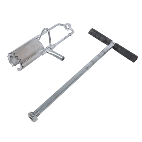 aqxreight Bulb PlanterBulb Tra Bulb Planter Professional Manual Handled Bulb Planter Sod Plugger with Soft G for Planting Daffodils Dahlias Long Handle Transplanter Foot Allows Easy Simply