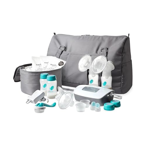 Evenflo Feeding Select Advanced - Extractor de leche eléctrico doble