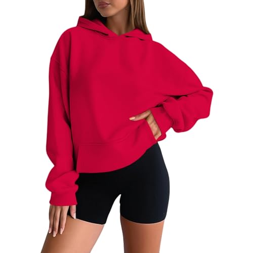 XINGJIAARTS Mockneck Sweatshirt Women Long Sleeve Fleece Top Pullover Hoodies For Women Sweater Shirts With Side Pockets New
