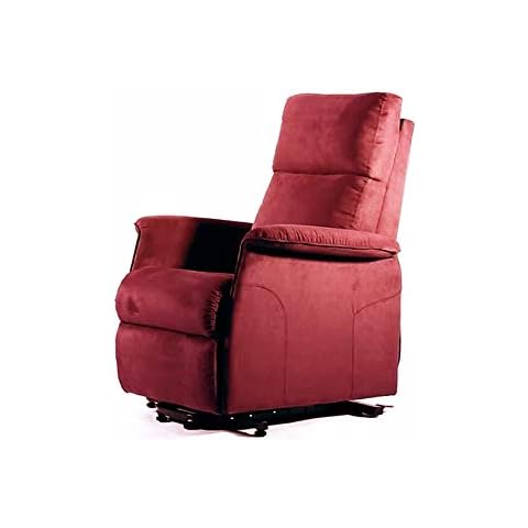 Gima - Sessel Arianna 2 Motoren, höhenverstellbar und zurücklehnen, Menschen Heben, mit Fernbedienung, Weinrot Farbe, mit extra anhebbarer Fußstütze, Maximale Kapazität 150 kg Cover