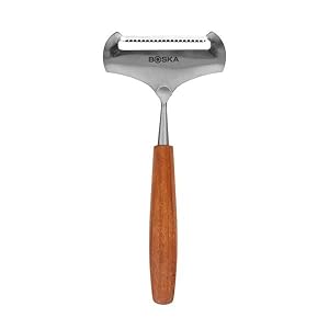 BOSKA Kaassnijder, zacht Wenen, zachte en halfharde kaas/beukenhouten handvat/bruin/28 x 8 x 2 cm