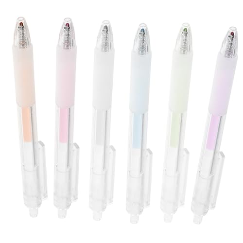 LOLIPPYY 12個 点?? 按?式高粘着速乾グルーペン アート クラフト用携帯接着ペン スクラップブックやカード作成に