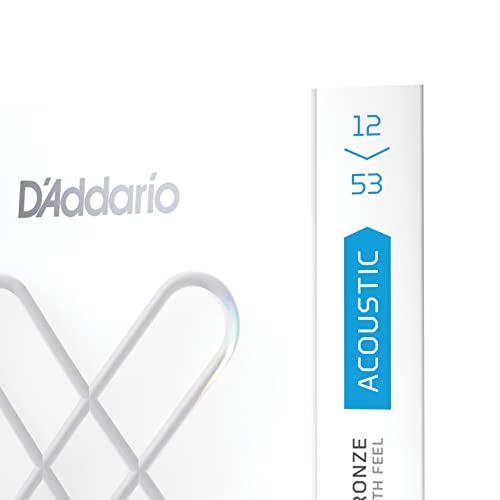 D’Addario XSABR1253 Cordes de guitare acoustique avec revêtement bronze pour guitare acoustique 6 cordes 12-53 Light XS… - Les Beatles, Paul McCartney, John Lennon, RIngo Starr, George Harrison D'Addario XSABR1253 Cordes de guitare acoustique avec revêtement bronze pour guitare acoustique 6 cordes 12-53 Light XS… – Image 6