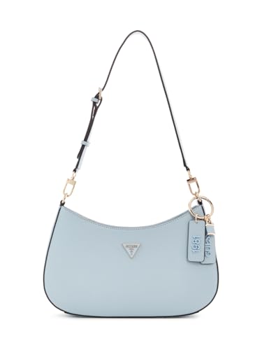 GUESS Noelle II Top Zip Shoulder Bag Misty Blue