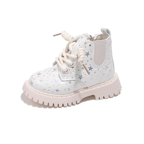 Girls Glitter Ankle Boots Lace Up Combat Booties Sparkly Fashion Casual Waterproof Non Slip Outdoor Shoes3