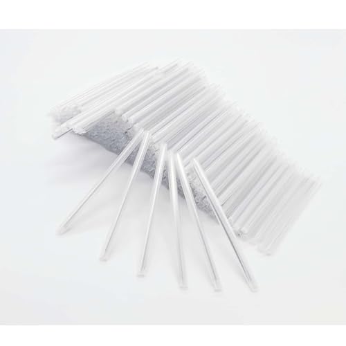 1000PCS Fiber Splice Sleeves,2.4mm Diam 60mm Length,Fusion Fiber Optic Cable Heat Shrinks Tubing,with Box,304 Stainless Steel PE Clear Hot Melt Protection Tubes