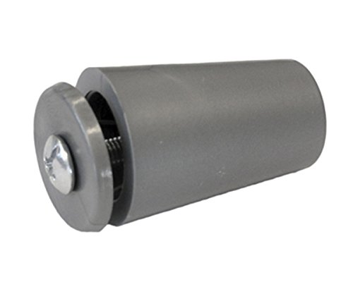 Sysfix 2320122u00a0u0096u00a0Anschlagstopfen für Rollladen TP 35u00a0in Box 12u00a0Stück mit Schraube und Unterlegscheibe, Silber