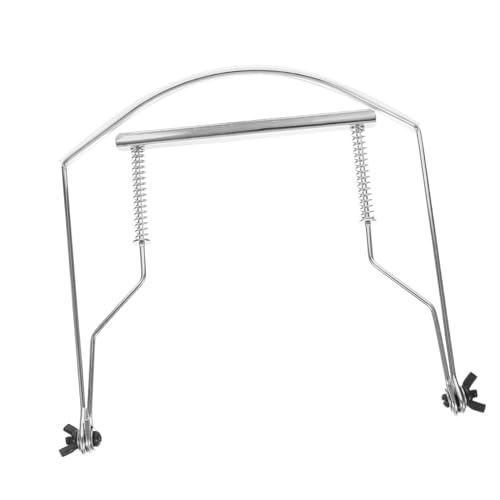 ERINGOGO 10 ハープ 口 ハーモニカ ホルダー 穴 ハーモニカ アクセサリー シルバー