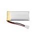 MOONZON 5PCS 3.7V 500mAh Battery & 5-in-1 Charger for JJRC H31 H37 H6D Hubsan X4 H107C H107D H107L H107P H108 JXD392 JXD388 JXD385 UDI U816A SYMA X5C X5SW HS170 HS170C TR-C385 TR-P51 TR-F22 Drone