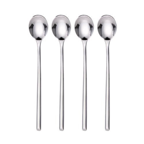 Towle Living Wave Stainless Steel Beverage Spoon, Set of 4