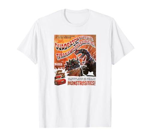 T-shirt Cars on the Road Monstrosities raviver la magie Disney Pixar