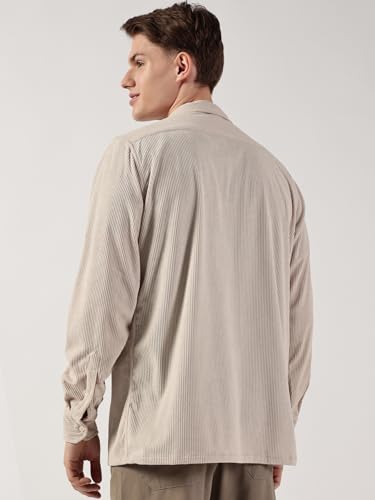 Image of Thomas Scott Men's Premium Slim Fit Oversized Corduroy Shacket