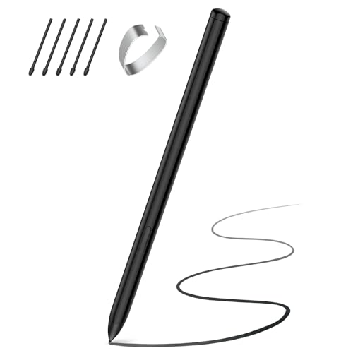 TiMOVO Magnetic EMR Stylus for Remarkable 2 with Eraser, Digital Pen with 4096 Pressure Sensitivity, Palm Rejection, Tilt for Marker Plus/Kindle Scribe, Black by TiMOVO - Used condition - CA$5.19
