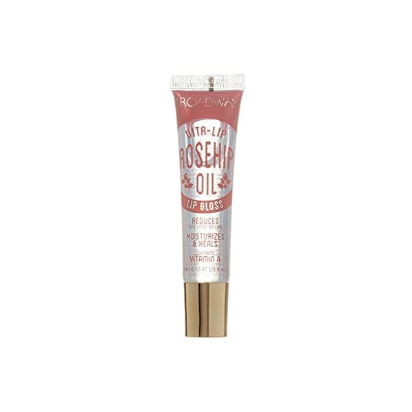 KISS Broadway Clear Lip Gloss 0.47oz/14ml 12Pcs (Mint, Rosehip, Coconut Oil)