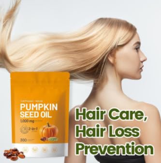 1 pezzo, Saw Palmetto con semi di zucca, senza soia, senza latticini, senza OGM | Supporta i capelli