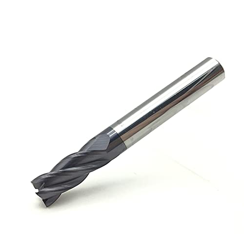 BERWENNY YINGJUN 4Flute D8.0/8D/60L HRC50 CNC Machine Tool Solid Carbide Endmill Tungsten Steel Milling Cutter (Cutting Edge Diameter : 1pcs, Dimensions : 8.0X8DX60L 4T)