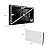 Yardenaler 43IN Clear Outdoor TV Enclosure, Iron Weatherproof Outdoor TV Cover, Suitable for 32-43 Inch with Adjustable Dual-Arm Wall Mount, (Right Door), Black